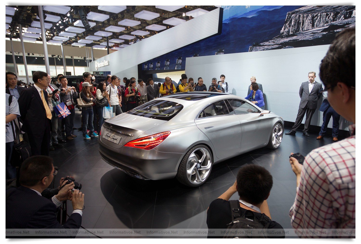 Mercedes-Benz at the Auto China 2012 in Beijing: official world premiere of the Mercedes-Benz Style Coupé