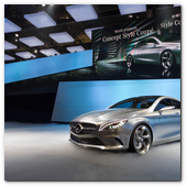 Mercedes-Benz at the Auto China 2012 in Beijing: Dr. Dieter Zetsche, Chairman of the Board of Management, Daimler AG and Head of Mercedes-Benz Cars at the official world premiere of the Mercedes-Benz Style Coupé
