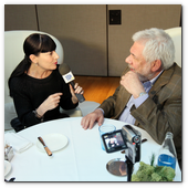 BCN24ABRIL012.- Josep Sandoval, periodista social; autor del libro "Dime con quien andas"