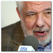 BCN24ABRIL012.- Josep Sandoval, periodista social; autor del libro "Dime con quien andas"