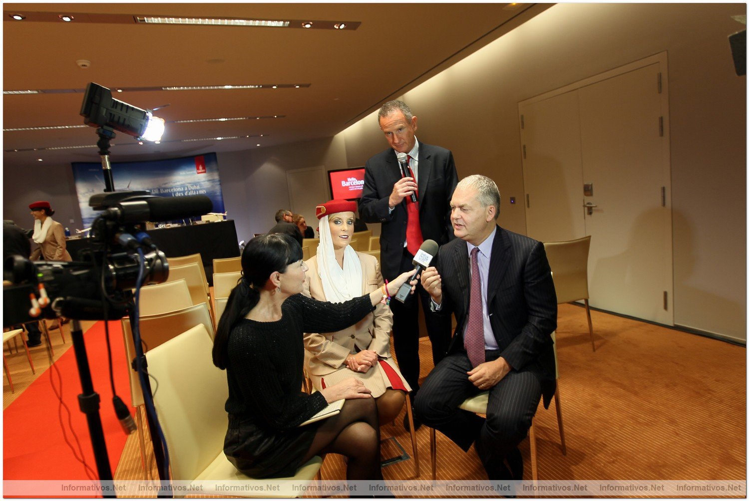 BCN22MAY012.- Emirates conectar Barcelona con Dubai desde el prximo 3 de Junio. Thierry Antinori, Vicepresidente Ejecutivo a nivel mundial de Emirates