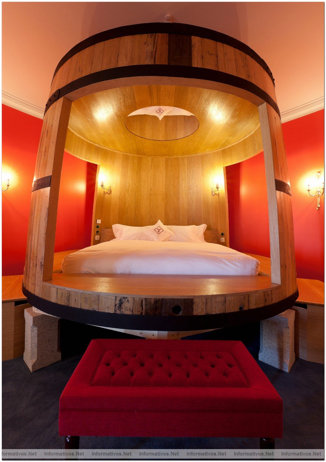 Hotel Yeatman Oporto: Master Suite Bed