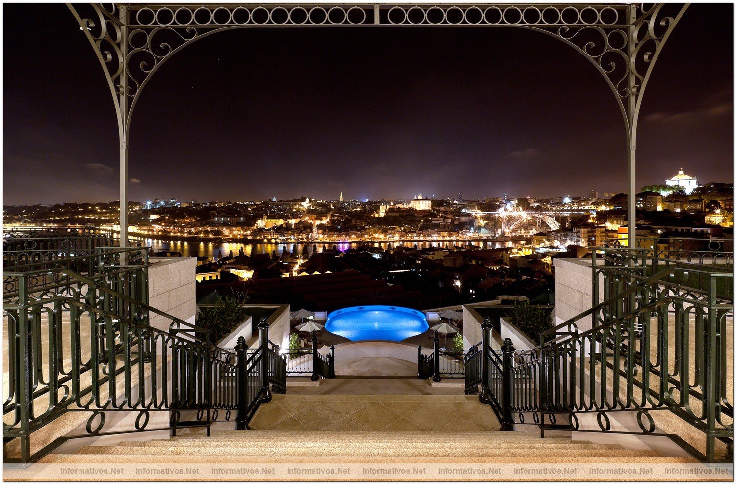 Hotel Yeatman Oporto: Outdoor Stairs