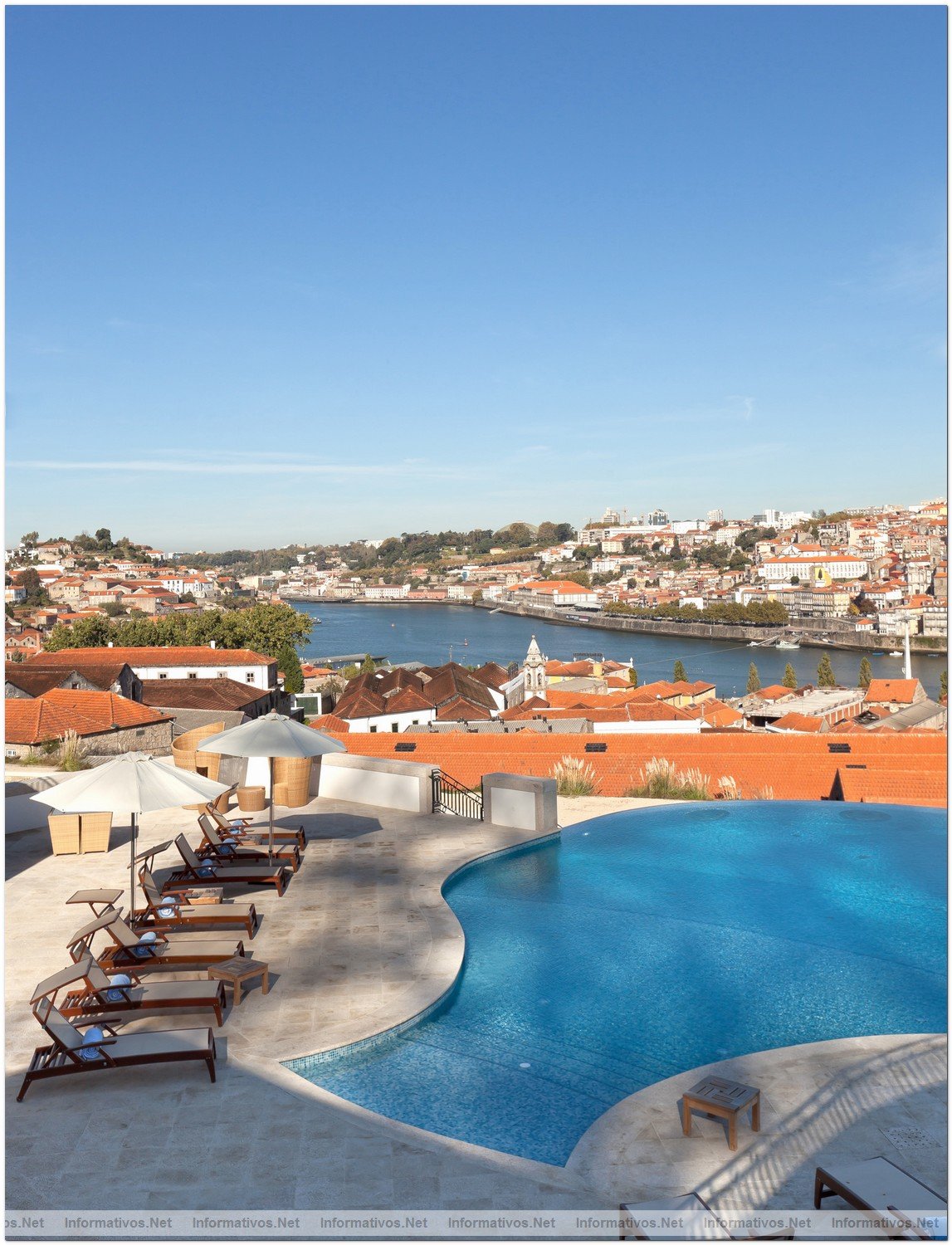 Hotel Yeatman Oporto: Pool Area