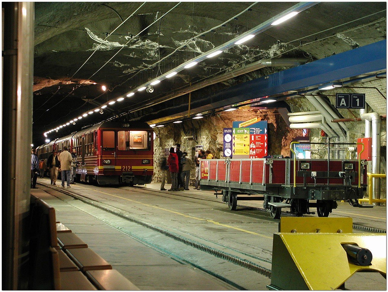 Jungfraujoch railway, la estación de tren de más altura de Europa