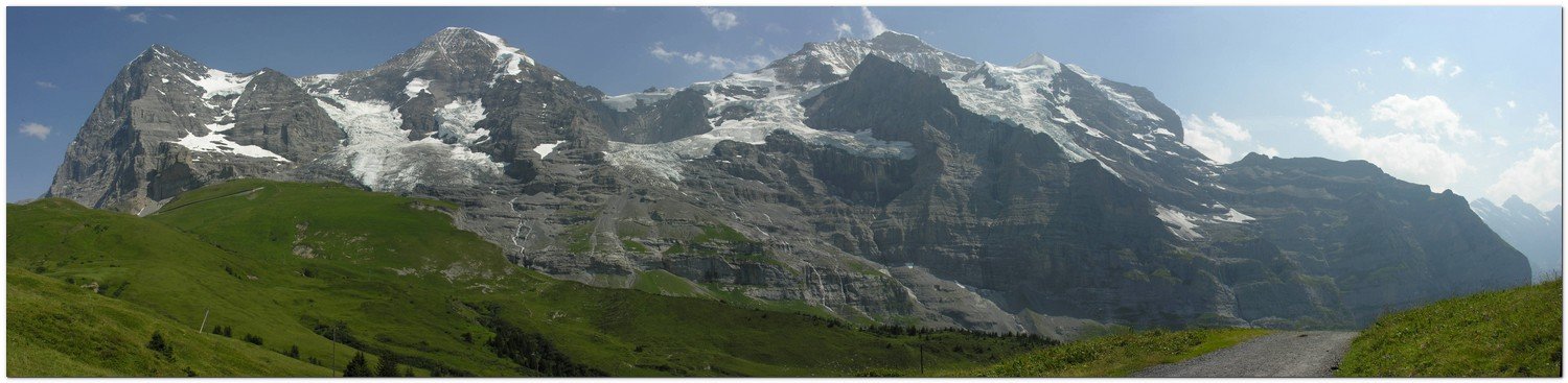 Eiger y el Macizo del Jungfrau - Suiza