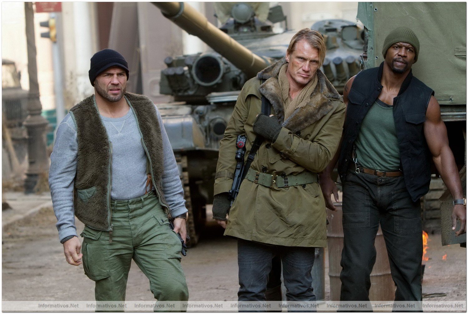 LOS MERCENARIOS 2 - EXPENDABLES 2: estreno en España el 24 de Agosto. Dolph Lundgren, Terry Crews, Randy Couture 
