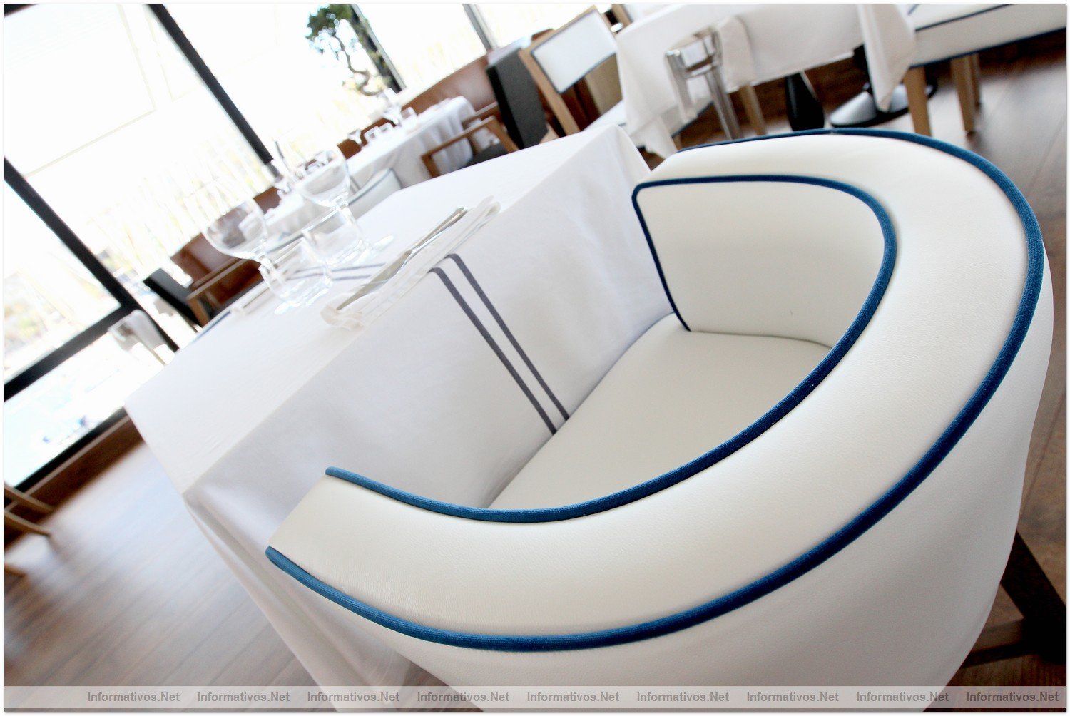 BCNSEP2012.- Restaurante Maritim, junto al Real Club Naútico de Barcelona.