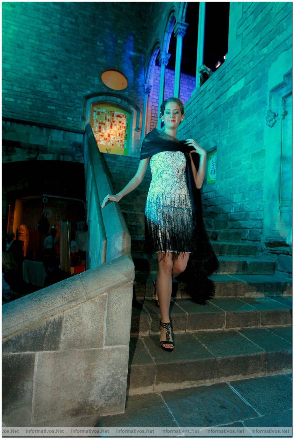 BCN06OCT012.- Desfile Colors al Gotic: diseño de Piedad Rodríguez