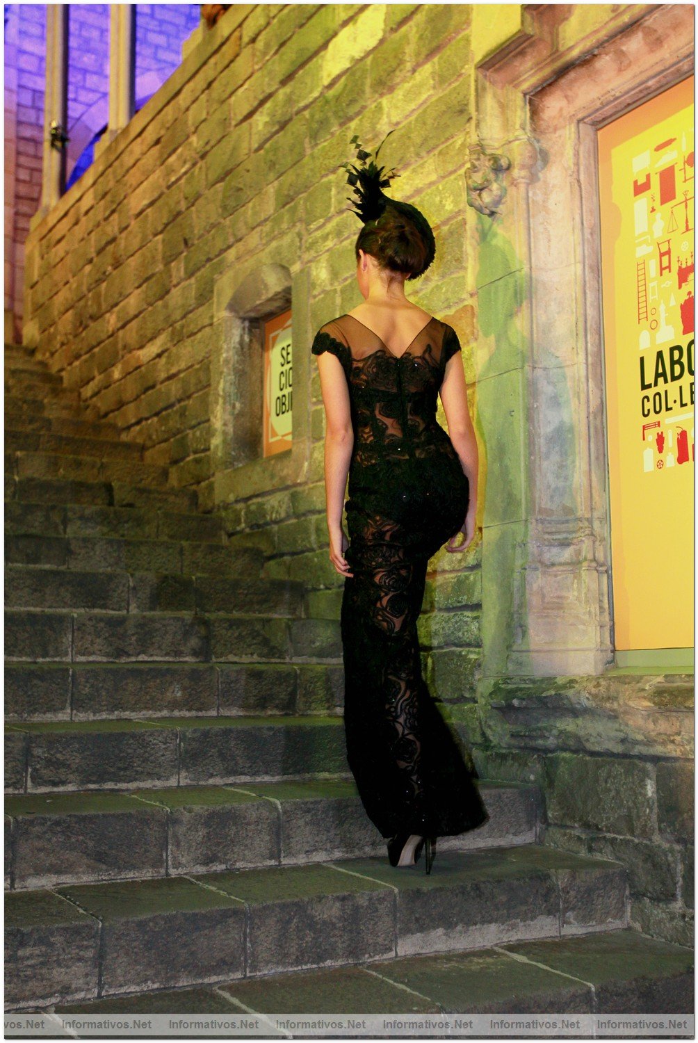 BCN06OCT012.- Desfile Colors al Gotic: diseño de Piedad Rodríguez