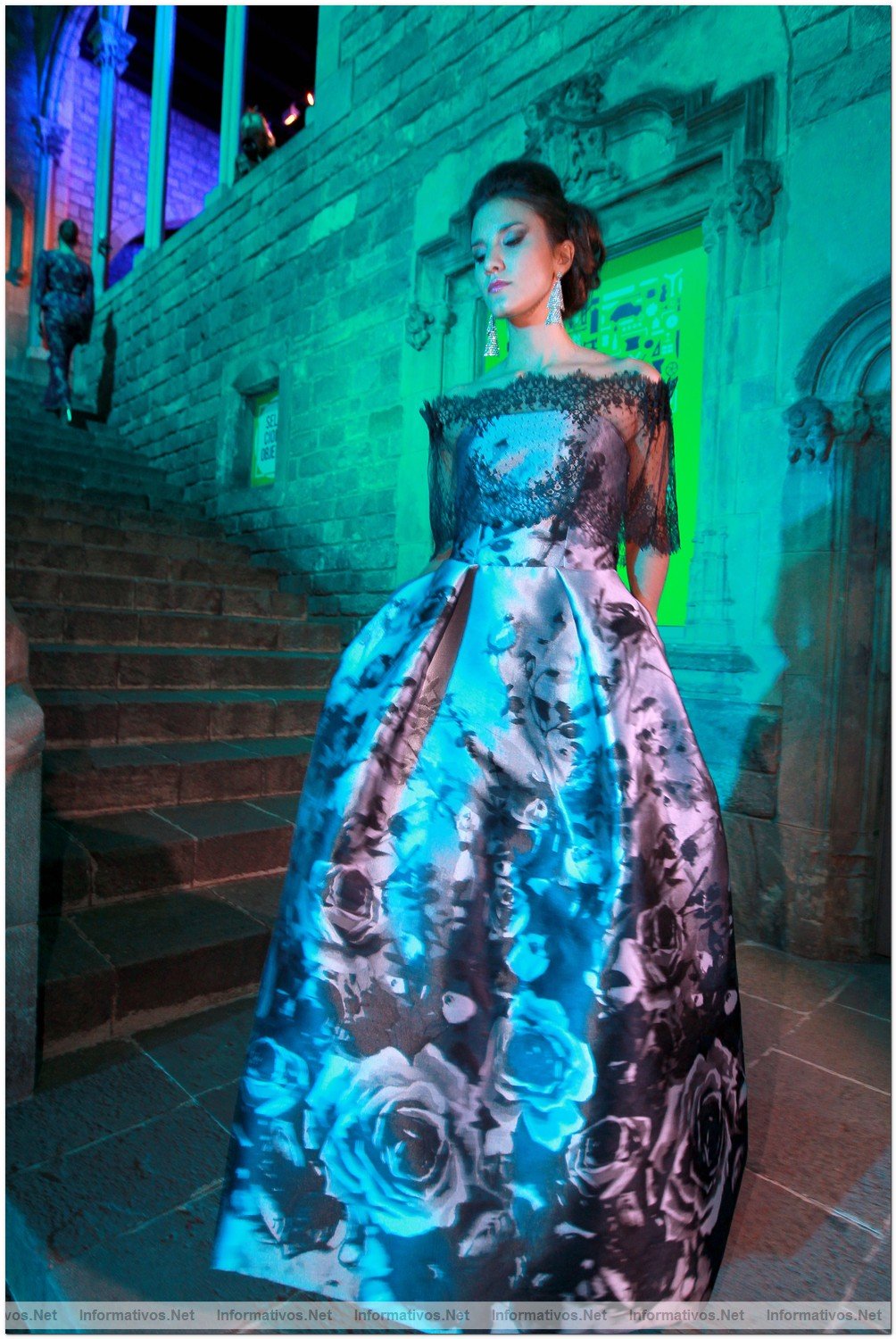 BCN06OCT012.- Desfile Colors al Gotic: diseño de Piedad Rodríguez
