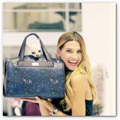 :: Pulse para Ampliar :: BCNOCT012.- La modelo Laura Sánchez protagonista de la campaña de la firma de bolsos, maletas y complementos Carpisa.