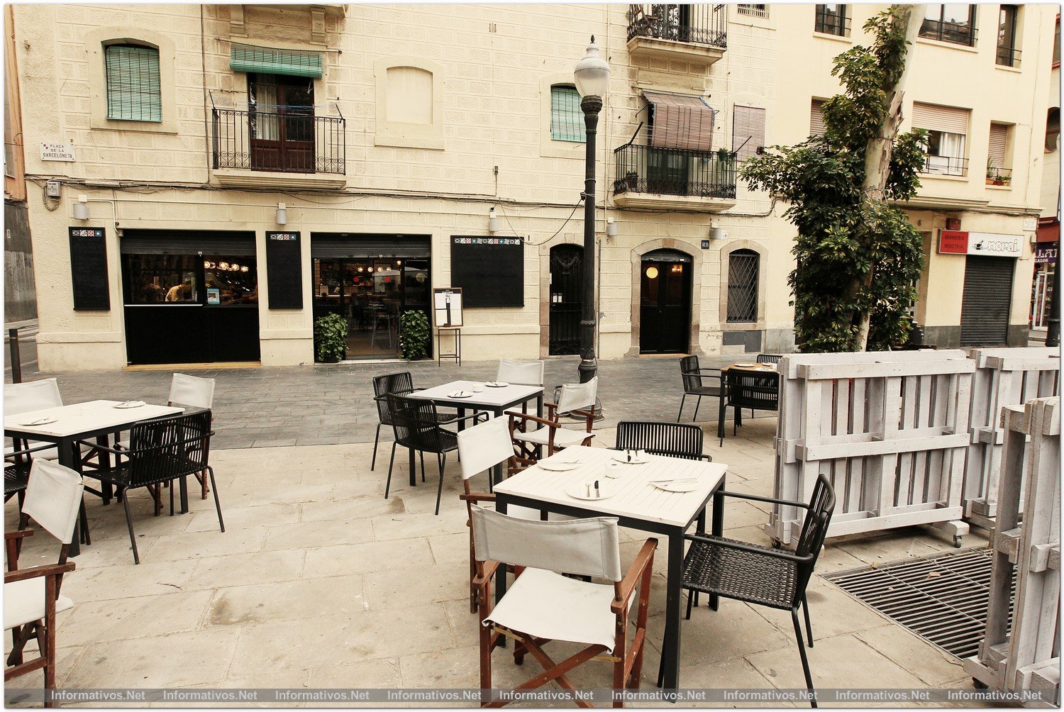 BCN30OCT012.- Restaurante L´Ostia, en el corazón de la Barceloneta. 