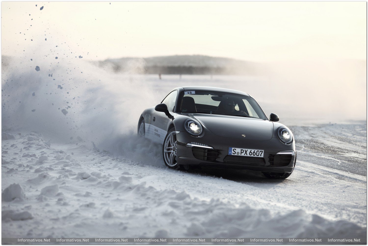 Cursos de conducción en Finlandia con los nuevos 911 Carrera 4 de tracción total