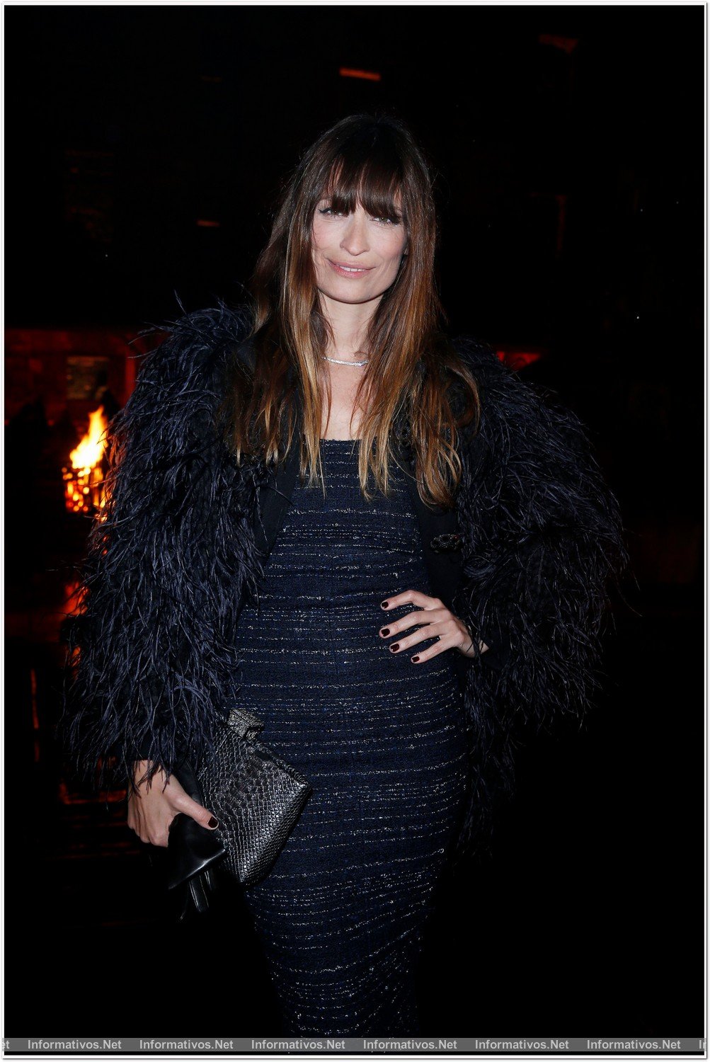 Desfile de Karl Lagerfeld para Chanel "Métiers d´Art" 2012/2013 en Escocia: PHOTOCALL - Caroline de Maigret 