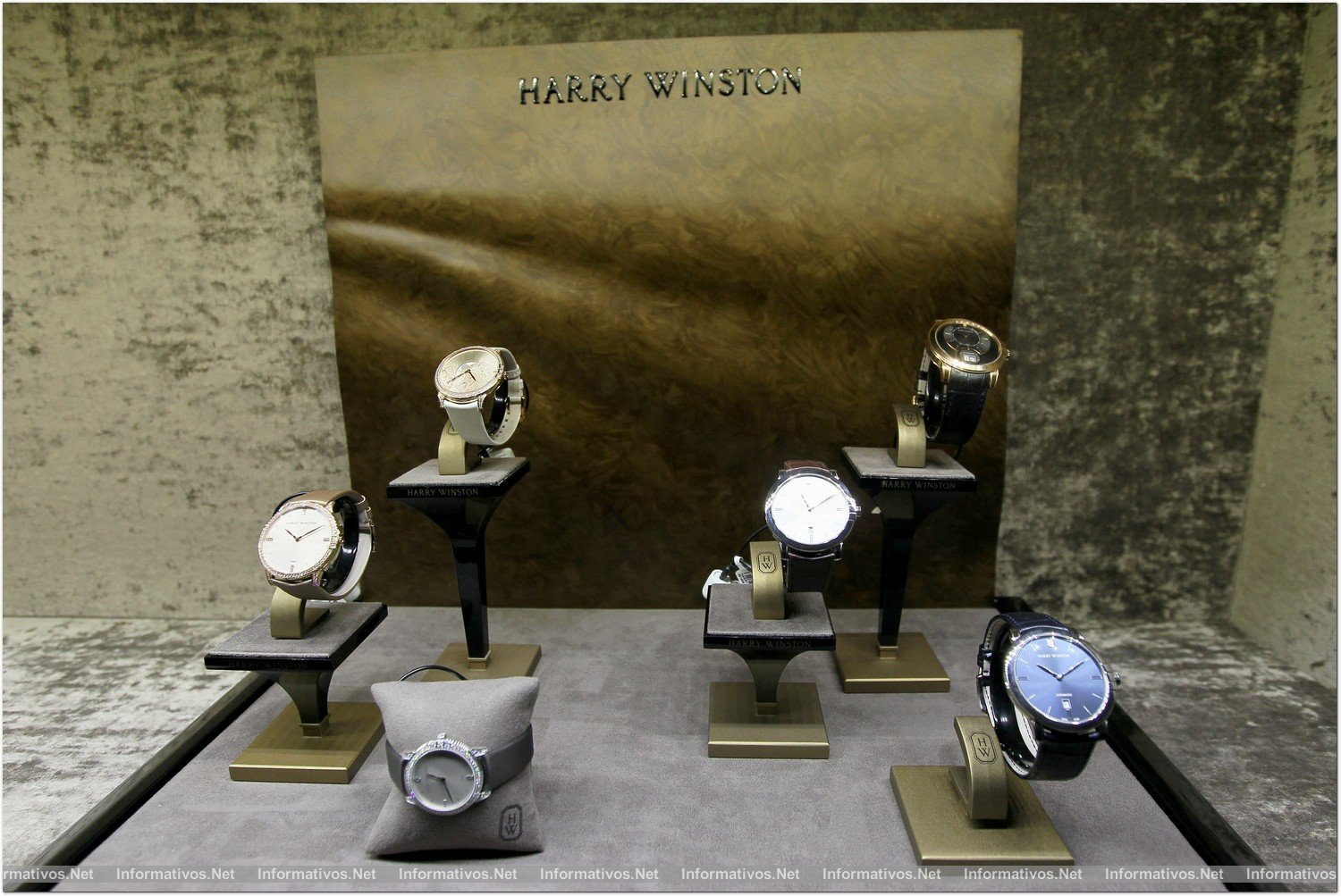 BCN12DIC012.- GR Barcelona exhibe 30 piezas exclusivas de las colecciones de relojería Harry Winston 