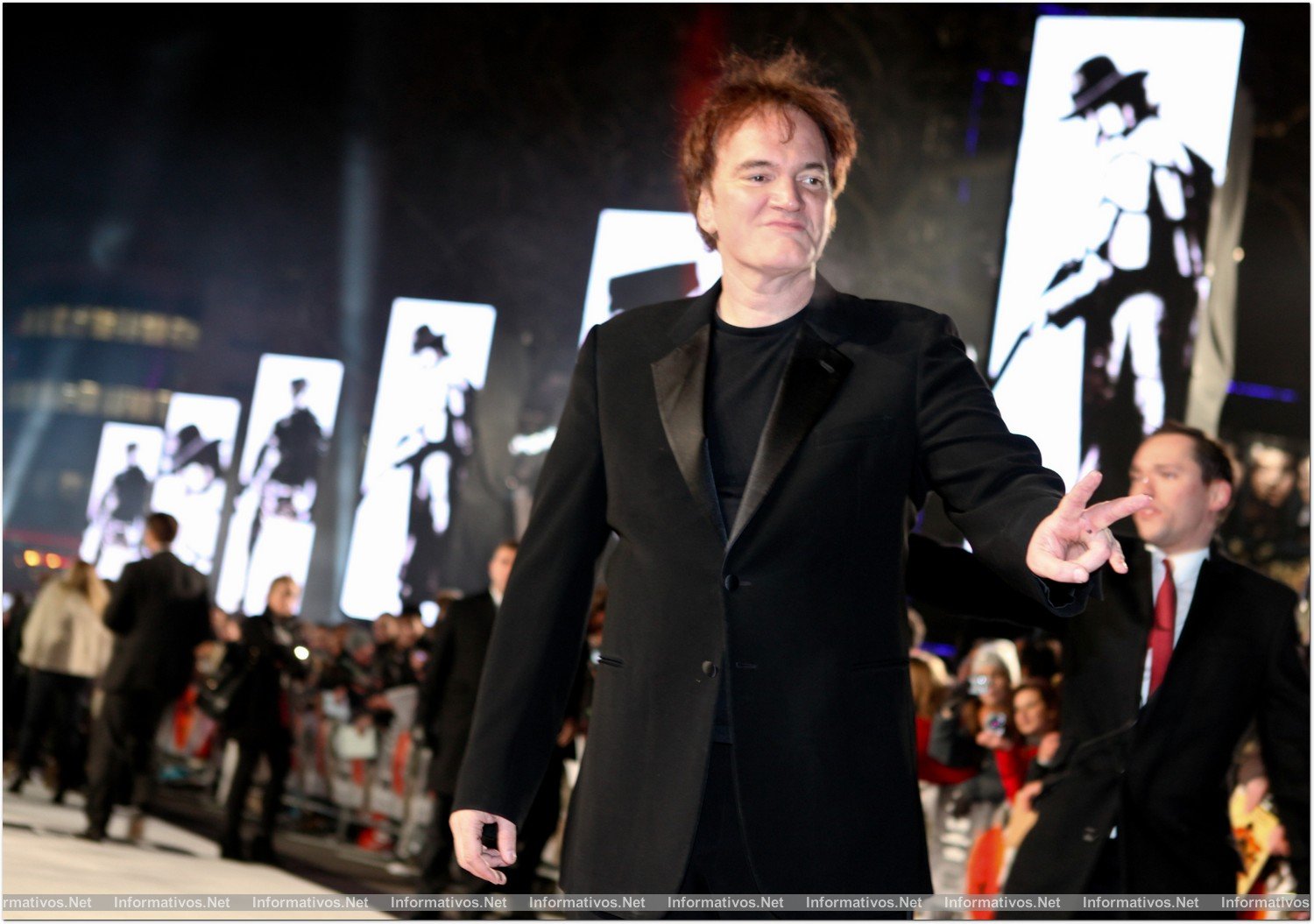 January 10, 2013 - London, UK: Director Quentin Tarantino at the DJANGO UNCHAINED London Premiere.