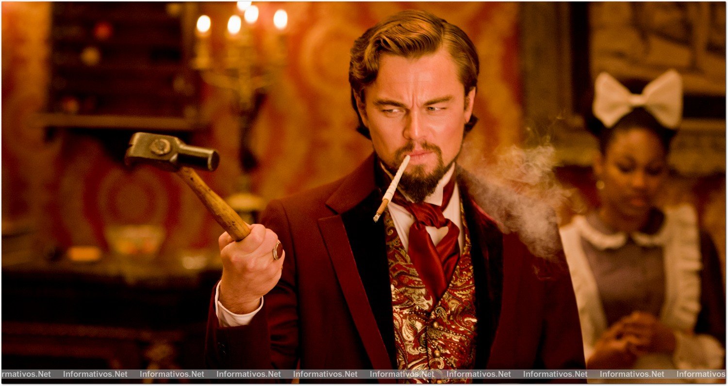 Leonardo DiCaprio in Columbia Pictures' "Django Unchained," starring Jamie Foxx and Christoph Waltz.
