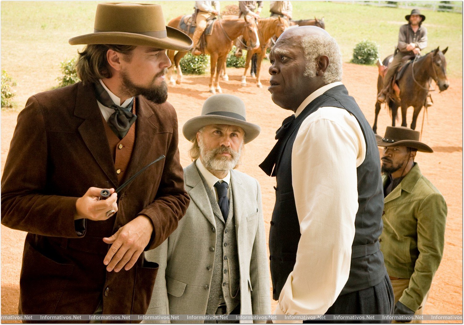 Leonardo DiCaprio in Columbia Pictures' "Django Unchained," starring Jamie Foxx and Christoph Waltz.