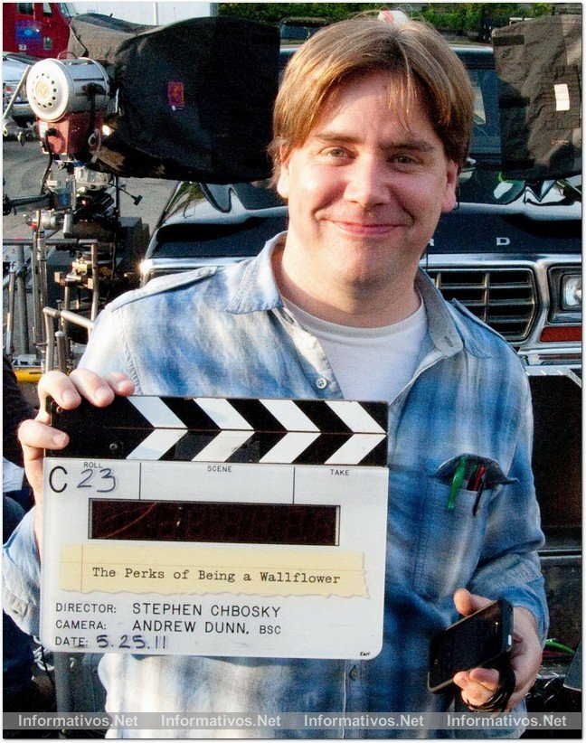 Director STEPHEN CHBOSKY on the set of THE PERKS OF BEING A WALLFLOWER