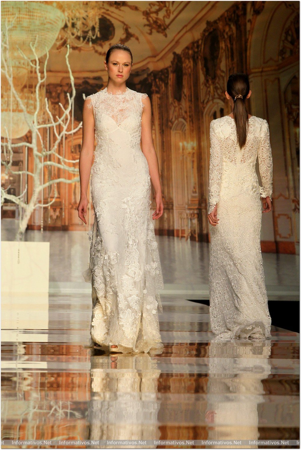 BCN01MAY013.- Barcelona Bridal Week- Pasarela Gaudí: Yolan Cris 
