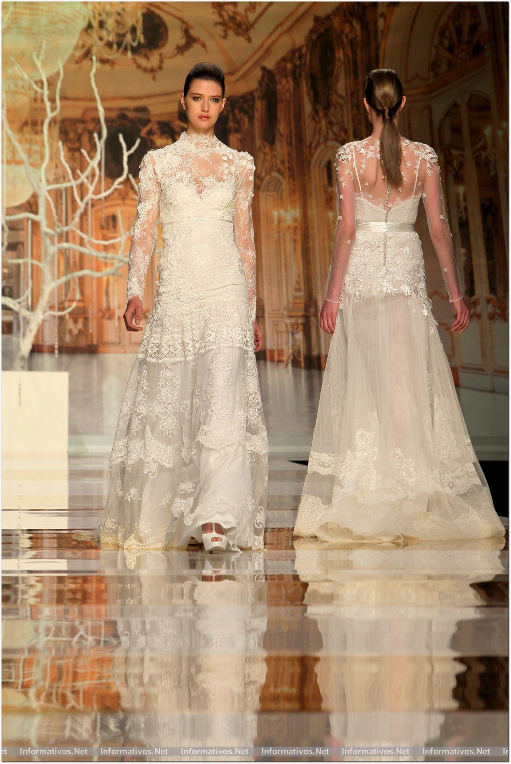BCN01MAY013.- Barcelona Bridal Week- Pasarela Gaudí: Yolan Cris 