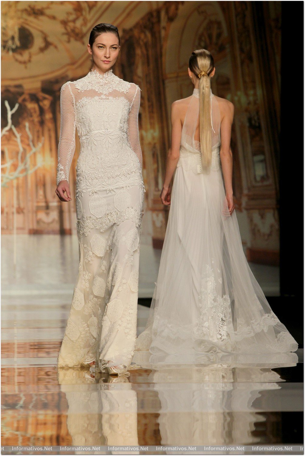 BCN01MAY013.- Barcelona Bridal Week- Pasarela Gaudí: Yolan Cris 