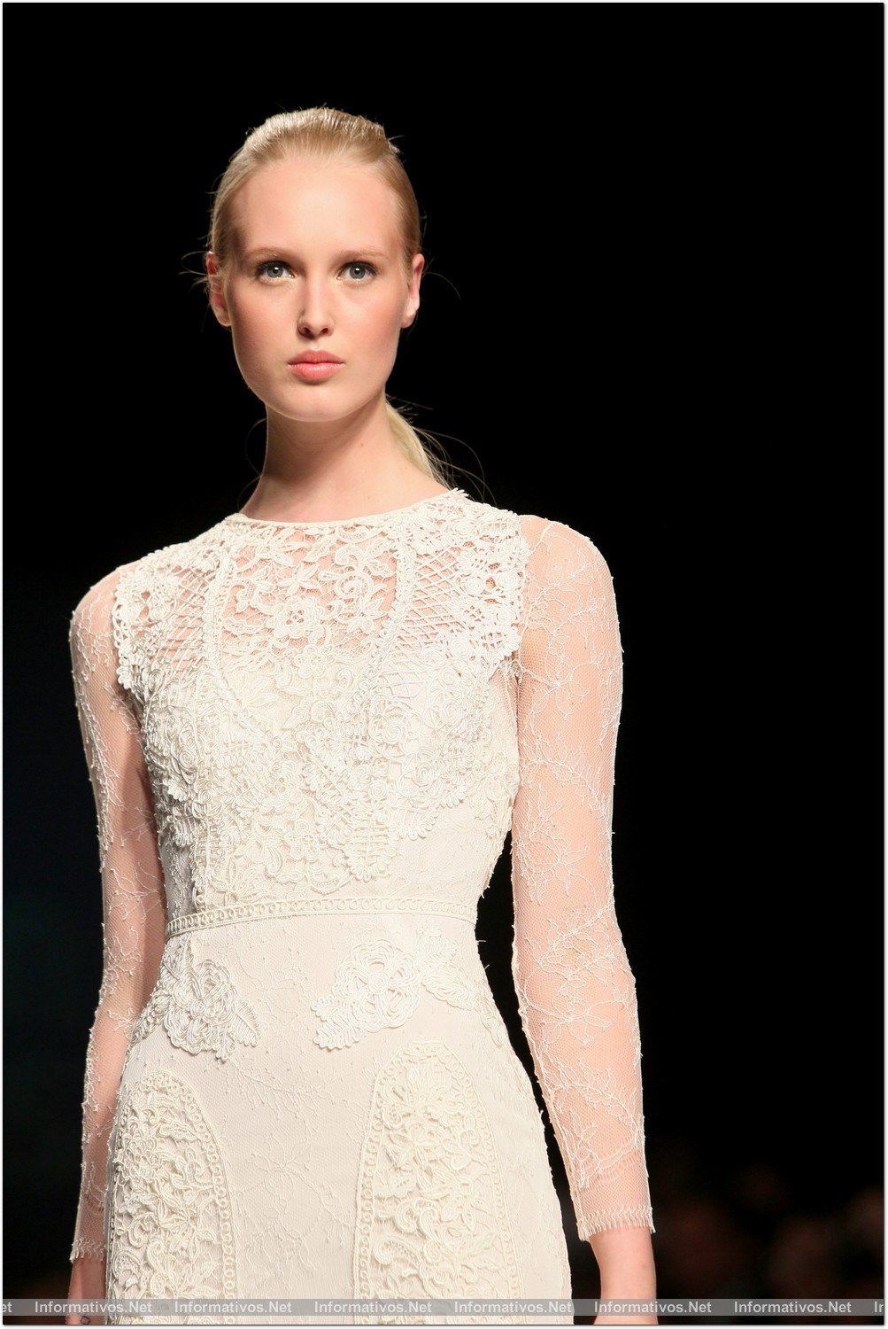 BCN01MAY013.- Barcelona Bridal Week- Pasarela Gaudí: Yolan Cris 