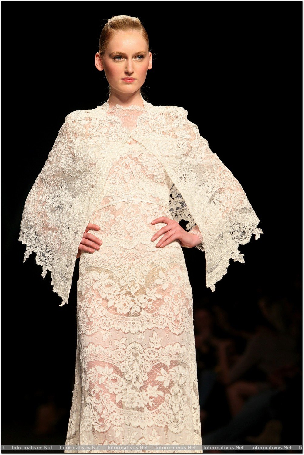 BCN01MAY013.- Barcelona Bridal Week- Pasarela Gaudí: Yolan Cris 