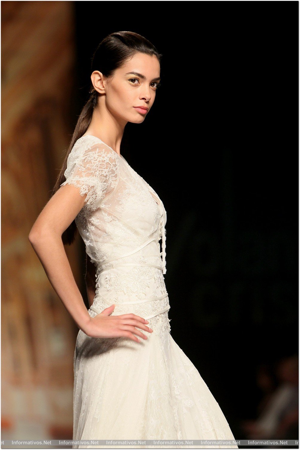 BCN01MAY013.- Barcelona Bridal Week- Pasarela Gaudí: Yolan Cris 
