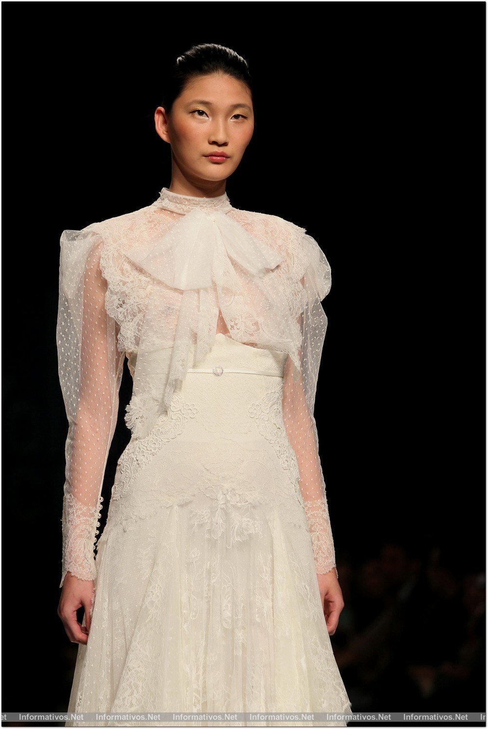 BCN01MAY013.- Barcelona Bridal Week- Pasarela Gaudí: Yolan Cris 