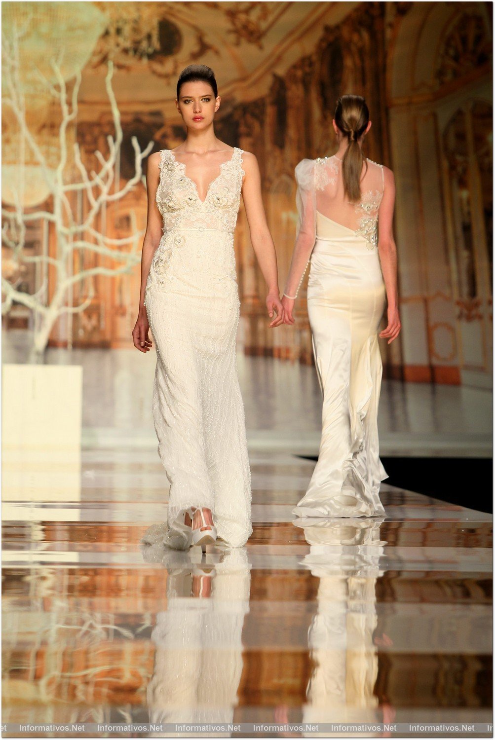 BCN01MAY013.- Barcelona Bridal Week- Pasarela Gaudí: Yolan Cris 