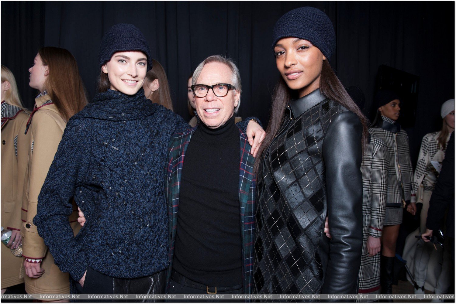 NEW YORK, NY - FEBRUARY 10:  Backstage at the Tommy Hilfiger Fall 2013 Women's Collection fashion show during Mercedes-Benz Fashion Week at the Park Avenue Armory