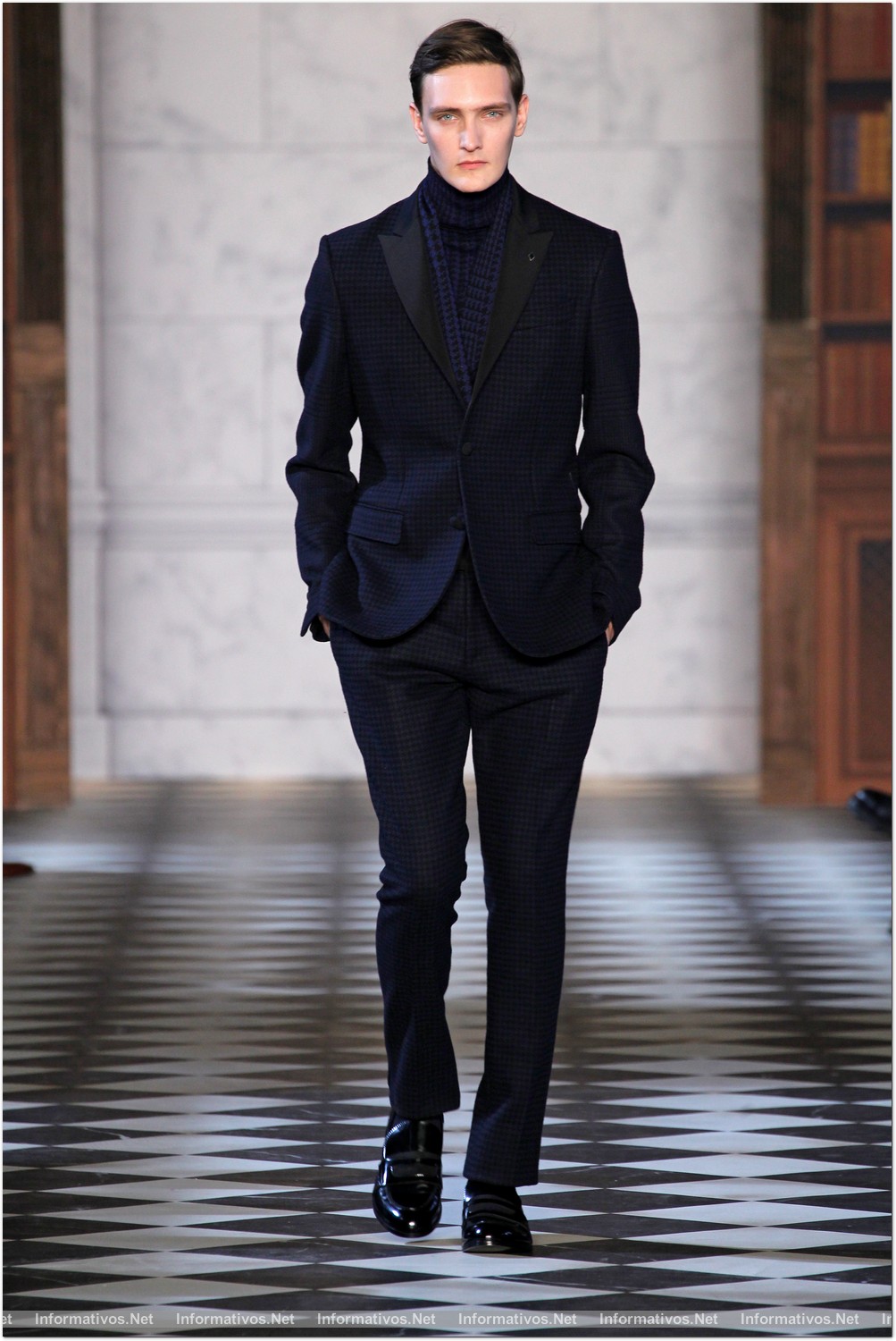 NY08FEB013.- Desfile Tommy Hilfiger Fall 2013 Men's Collection. 36. YANNICK