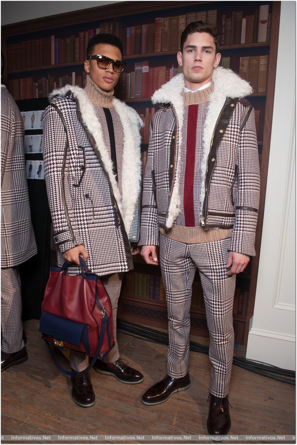 NY08FEB013.- Desfile Tommy Hilfiger Fall 2013 Men's Collection. First Looks 