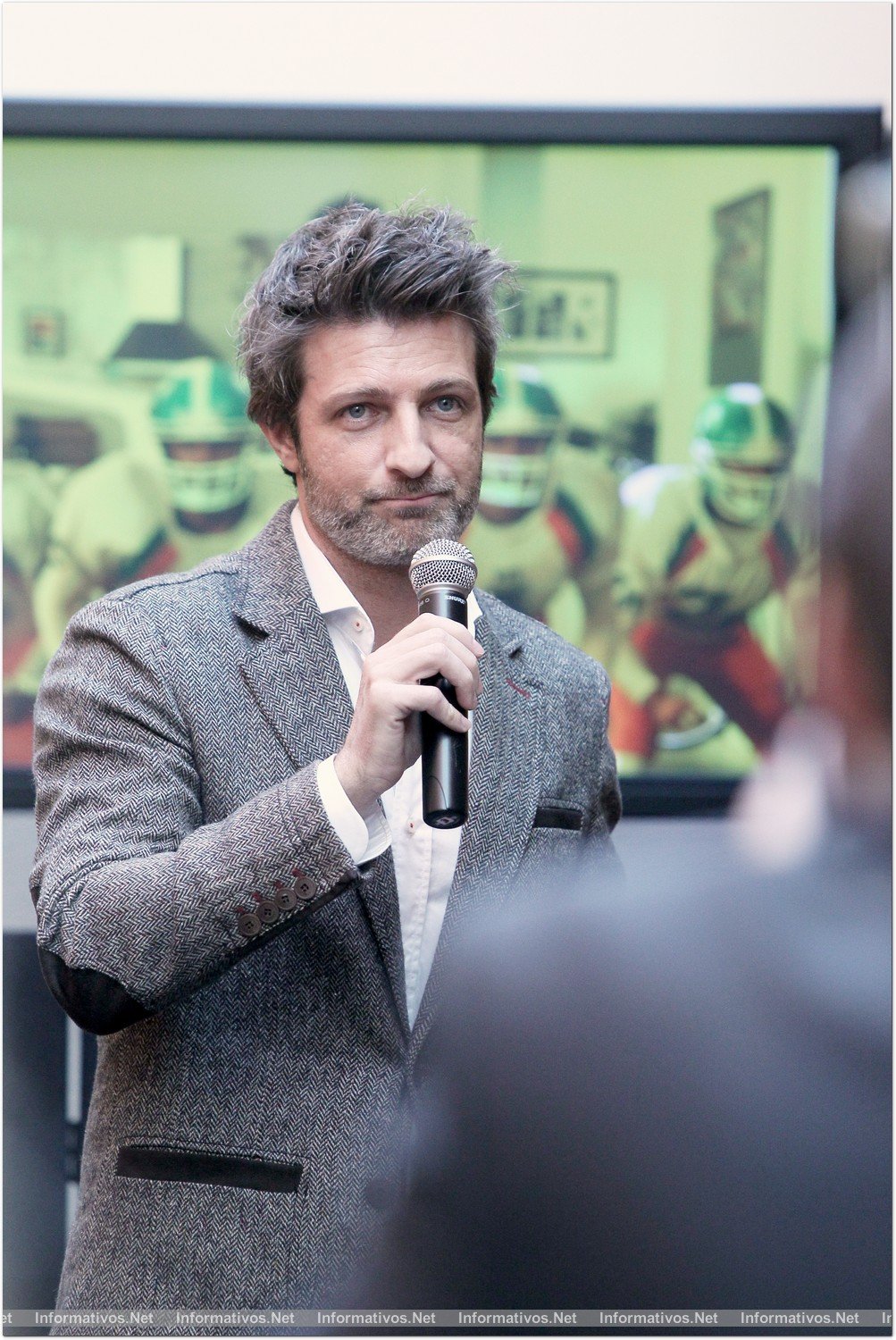 BCNFEB013.- Jesús Olmedo, actor e imagen de Pharmaton Defensas
