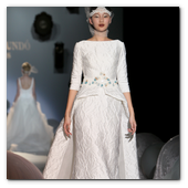 :: Pulse para Ampliar :: BCN02MAY013.- Barcelona Bridal Week- Pasarela Gaudí: Raimon Bundó - IR de Bundó