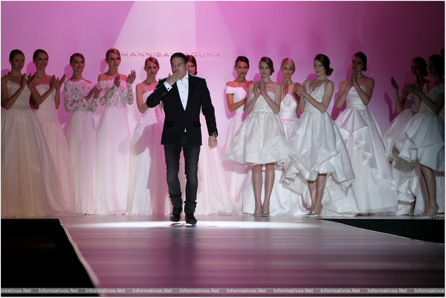 BCN02MAY013.- Barcelona Bridal Week- Pasarela Gaudí: Hannibal Laguna 