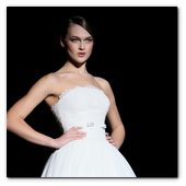 :: Pulse para Ampliar :: BCN02MAY013.- Barcelona Bridal Week- Pasarela Gaudí: Hannibal Laguna 
