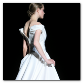 :: Pulse para Ampliar :: BCN02MAY013.- Barcelona Bridal Week- Pasarela Gaudí: Hannibal Laguna 