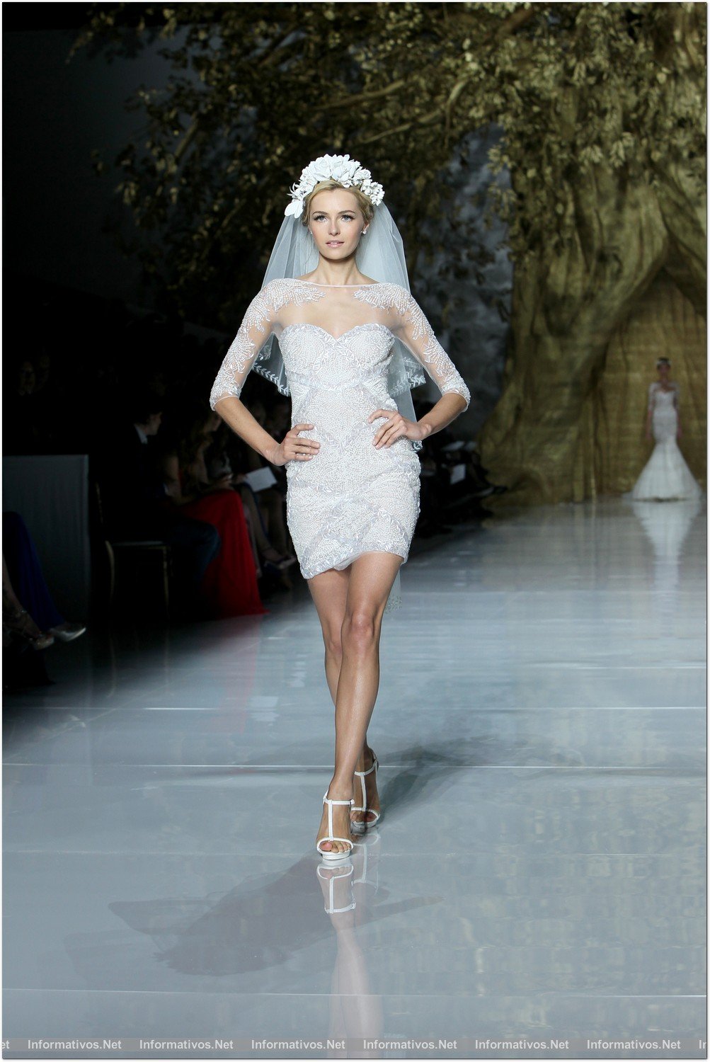 BCN03MAY013.- Barcelona Bridal Week- Pasarela Gaudí: Pronovias. 