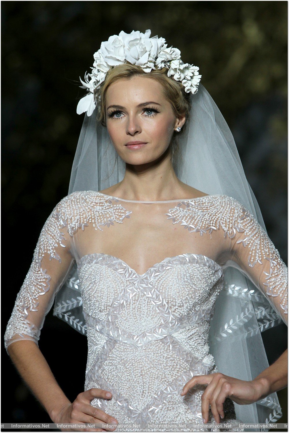 BCN03MAY013.- Barcelona Bridal Week- Pasarela Gaudí: Pronovias. 