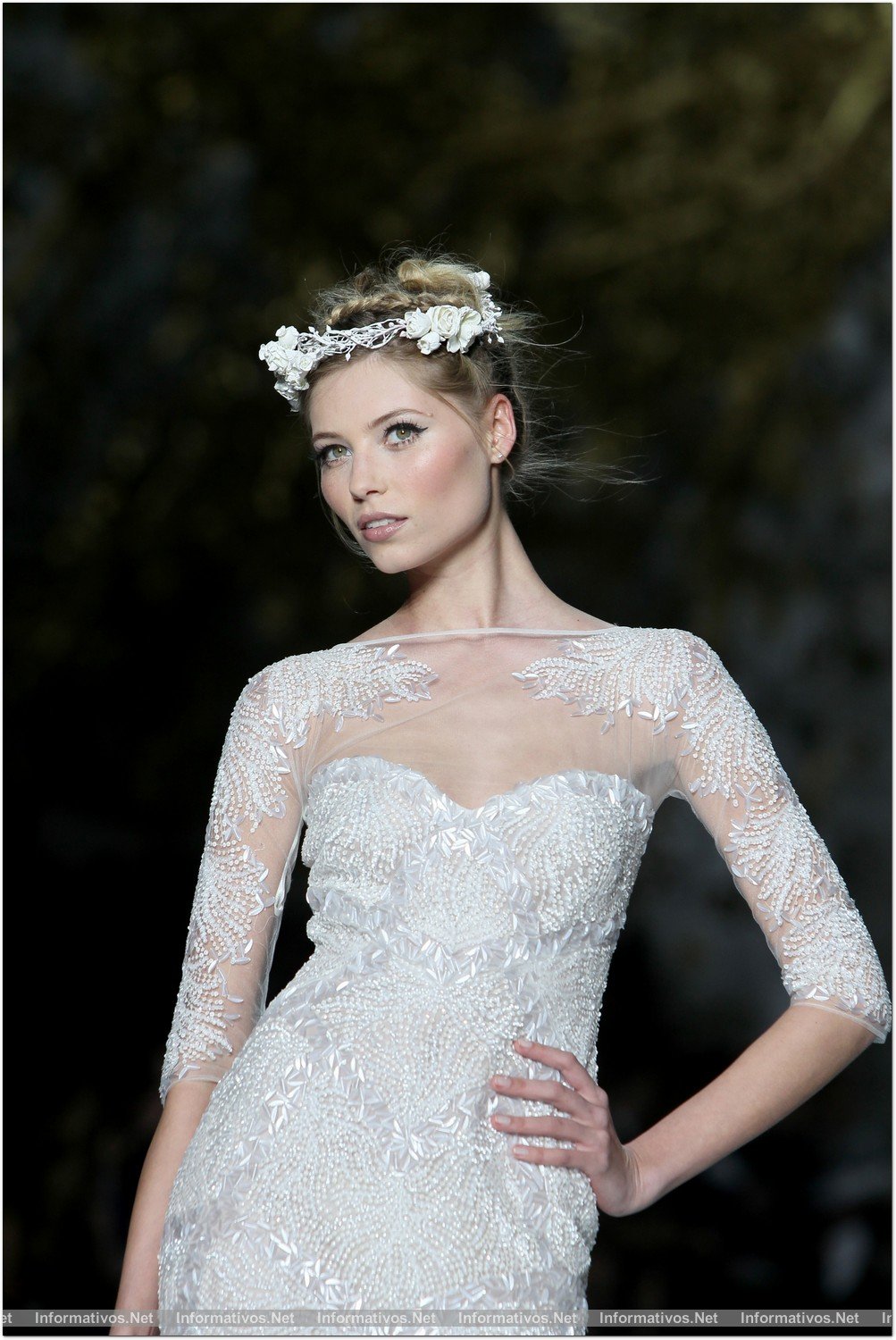 BCN03MAY013.- Barcelona Bridal Week- Pasarela Gaudí: Pronovias. 