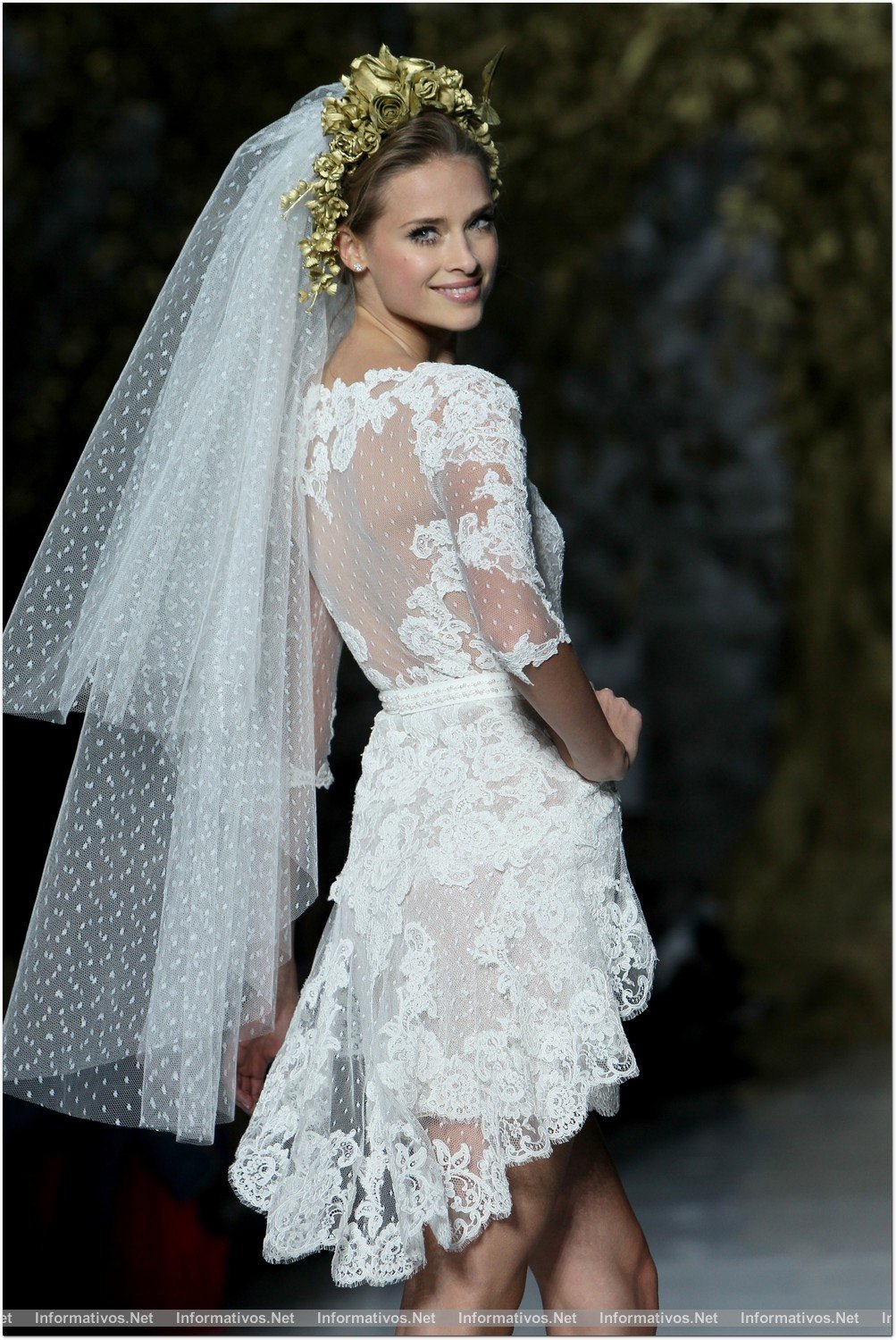 BCN03MAY013.- Barcelona Bridal Week- Pasarela Gaudí: Pronovias. 