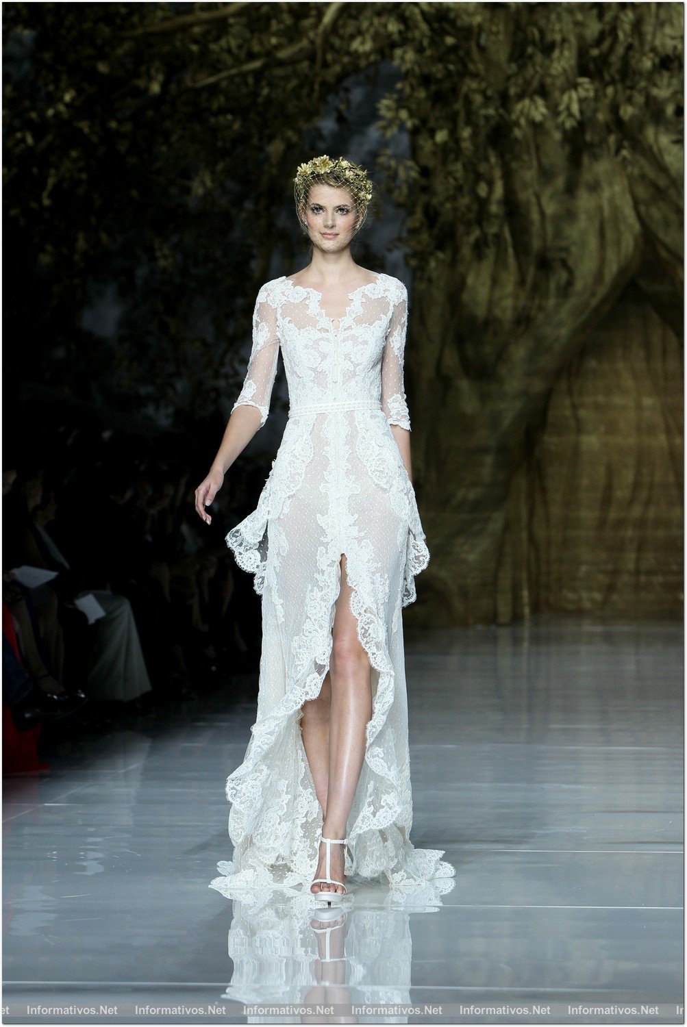 BCN03MAY013.- Barcelona Bridal Week- Pasarela Gaudí: Pronovias. 