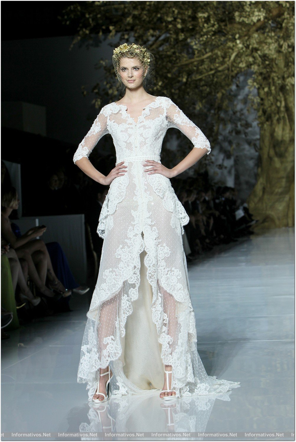 BCN03MAY013.- Barcelona Bridal Week- Pasarela Gaudí: Pronovias. 