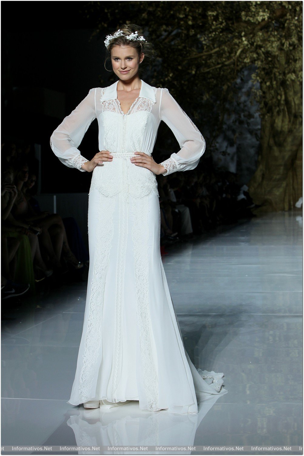 BCN03MAY013.- Barcelona Bridal Week- Pasarela Gaudí: Pronovias. 