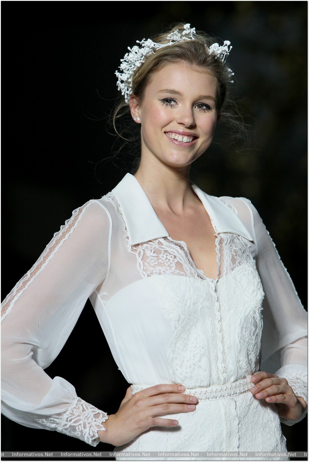 BCN03MAY013.- Barcelona Bridal Week- Pasarela Gaudí: Pronovias. 