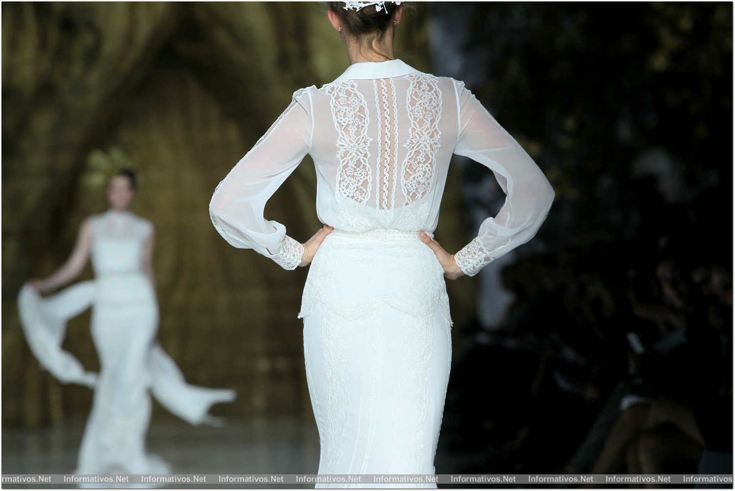 BCN03MAY013.- Barcelona Bridal Week- Pasarela Gaudí: Pronovias. 