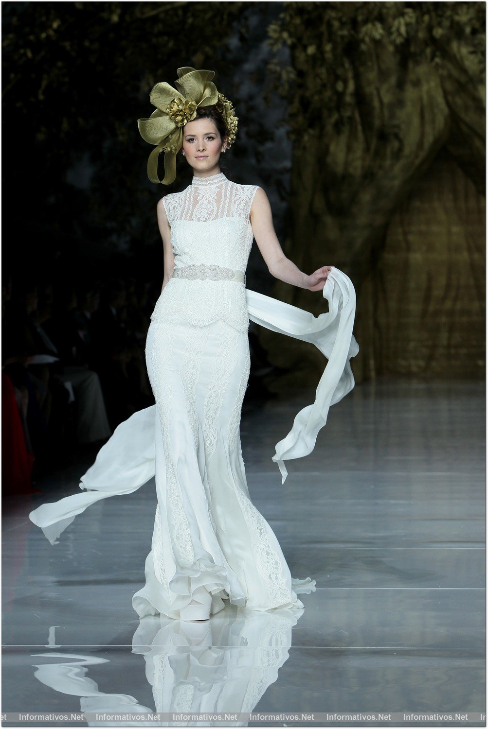 BCN03MAY013.- Barcelona Bridal Week- Pasarela Gaudí: Pronovias. 